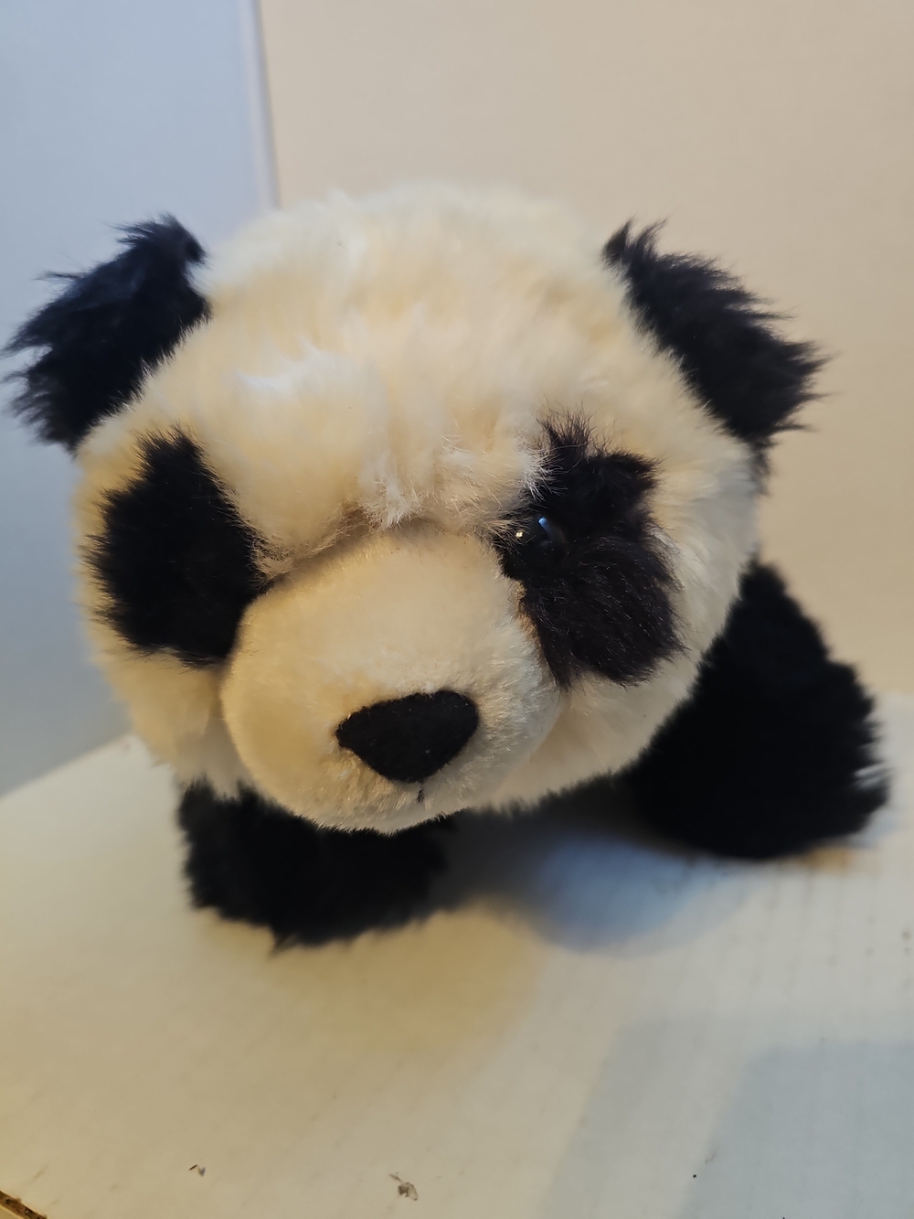 Plush Panda Stuffed Animal - Black and White
